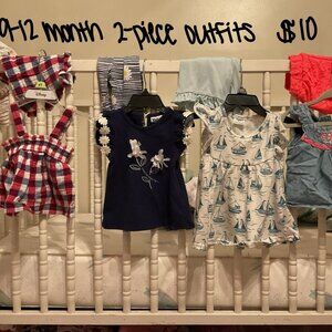 9-12 Month 2-piece Outfits